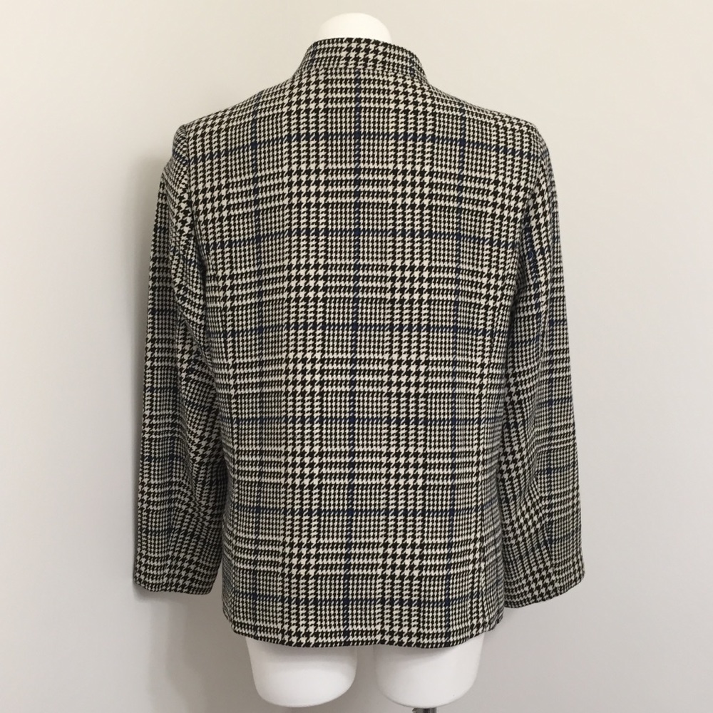 Bfa Classics Houndstooth Blazer/Jacket Size 14 - image 5